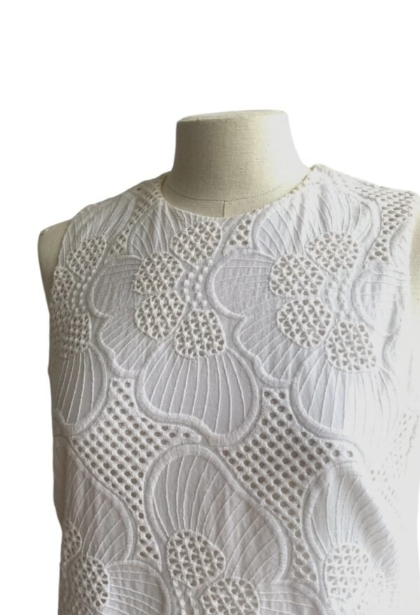 PURIFICACION GARCIA - EMBROIDERED COTTON DRESS - Image 2